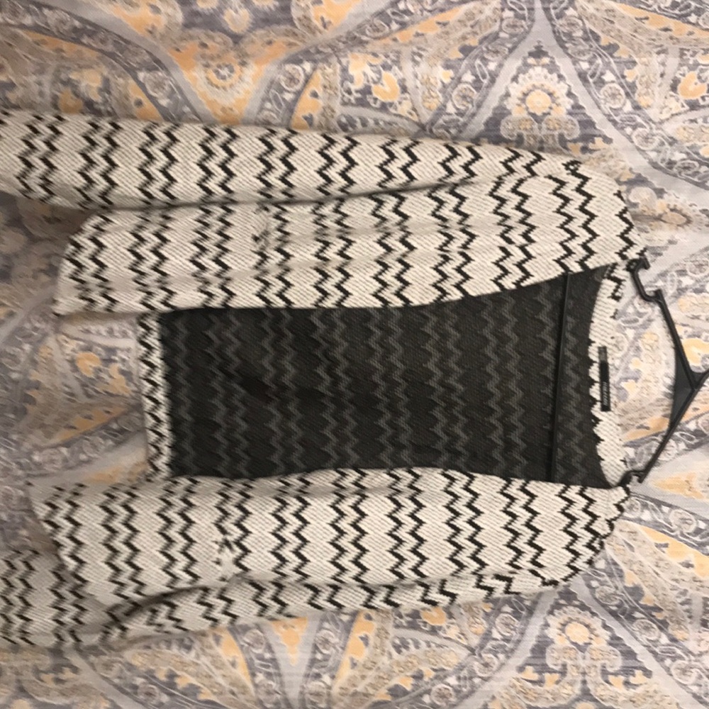 Chevron blazer